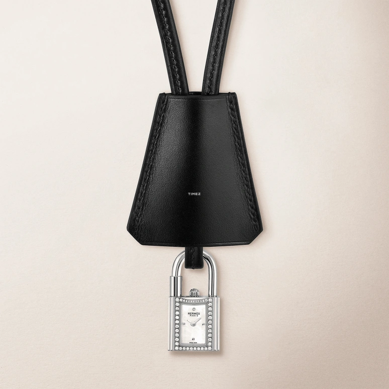 Hermès,Nantucket 16mm,16mm,Stainless Steel,White,Quartz,Sapphire,Crystal Glass,Square,W056371WW00
