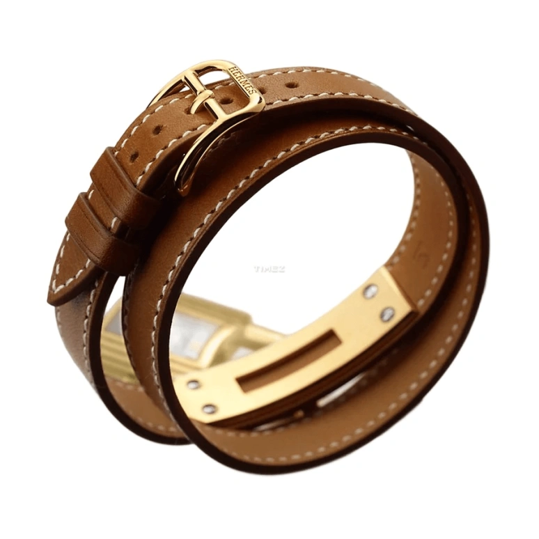 Hermès,Kelly 20x20mm,20x20mm,Stainless Steel,White,Quartz,Sapphire,Other,W023695WW00