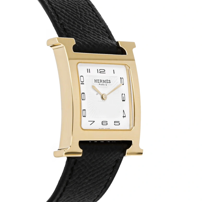 Hermès,Heure H 26x26mm,26x26mm,Stainless Steel,White,Quartz,Sapphire,Crystal Glass,Square,W036784WW00