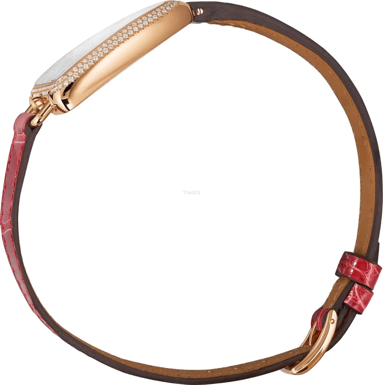 Hermès,Galop D'Hermès 40.80mm,40.80mm,Rose Gold,Silver White,Quartz,Sapphire,Crystal Glass,Other,W047897WW00