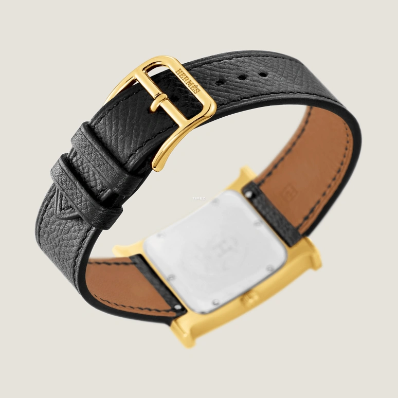 Hermès,Heure H 21x21mm,21x21mm,Stainless Steel,White,Quartz,Sapphire,Crystal Glass,Square,W036733WW00