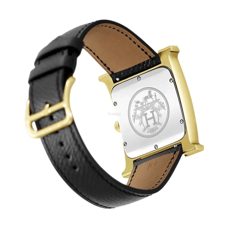 Hermès,Heure H 30.50x30.50mm,30.50x30.50mm,Stainless Steel,White,Quartz,Sapphire,Crystal Glass,Square,W036843WW00