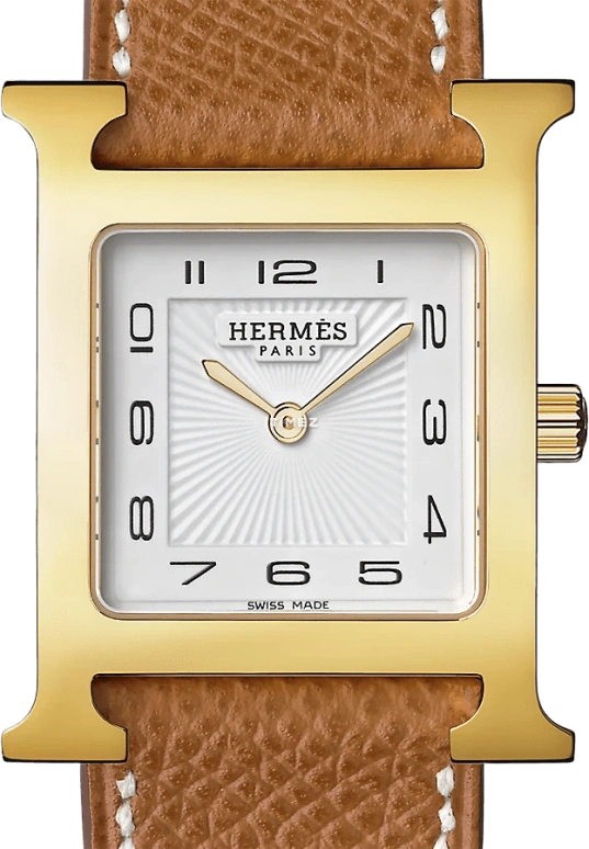 Hermès,Heure H 26x26mm,26x26mm,Stainless Steel,White,Quartz,Sapphire,Crystal Glass,Square,W036783WW00