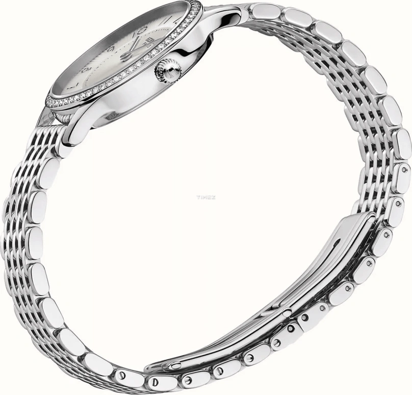 Hermès,Slim d'Hermès 25mm,25mm,Stainless Steel,Silver White,Quartz,Sapphire,Crystal Glass,Round,W041743WW00