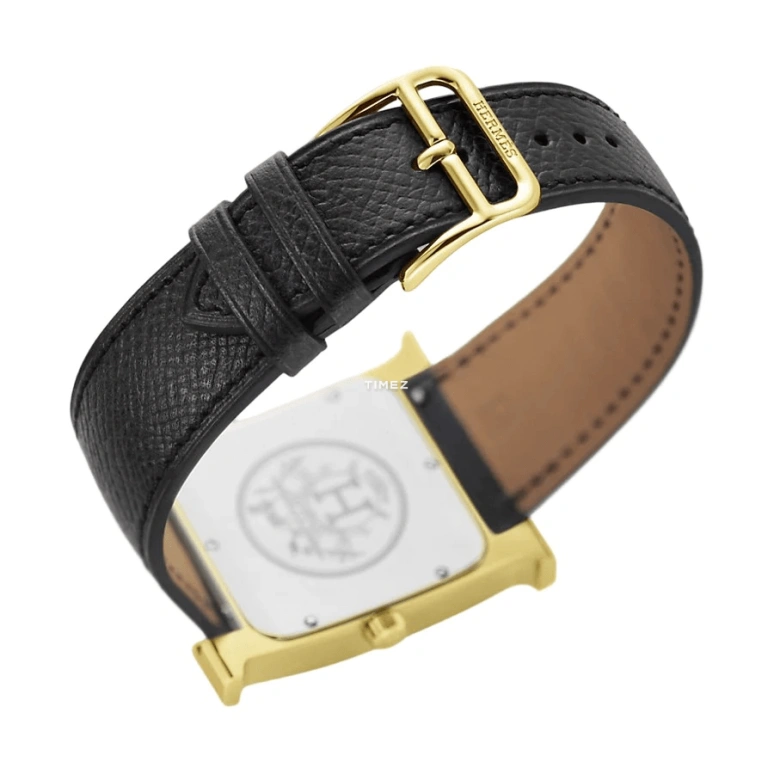 Hermès,Heure H 30.50x30.50mm,30.50x30.50mm,Stainless Steel,White,Quartz,Sapphire,Crystal Glass,Square,W036843WW00