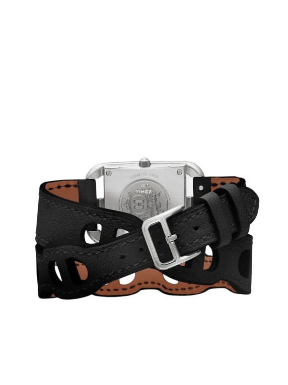 Hermès,Cape Cod 23x23mm,23x23mm,Stainless Steel,Cream white,Quartz,Sapphire,Crystal Glass,Square,W049581WW00