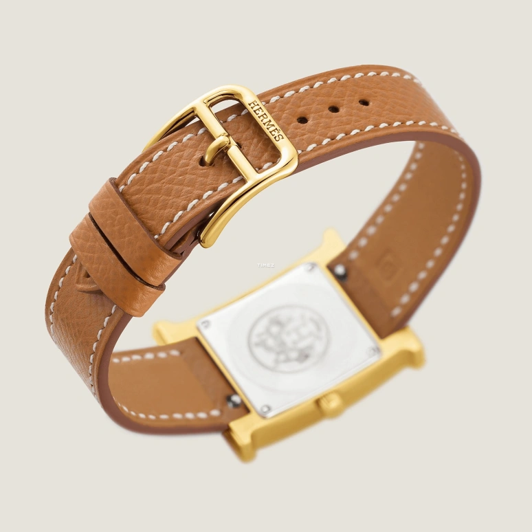 Hermès,Heure H 25x21mm,25x21mm,Stainless Steel,White,Quartz,Sapphire,Crystal Glass,Square,W036732WW00