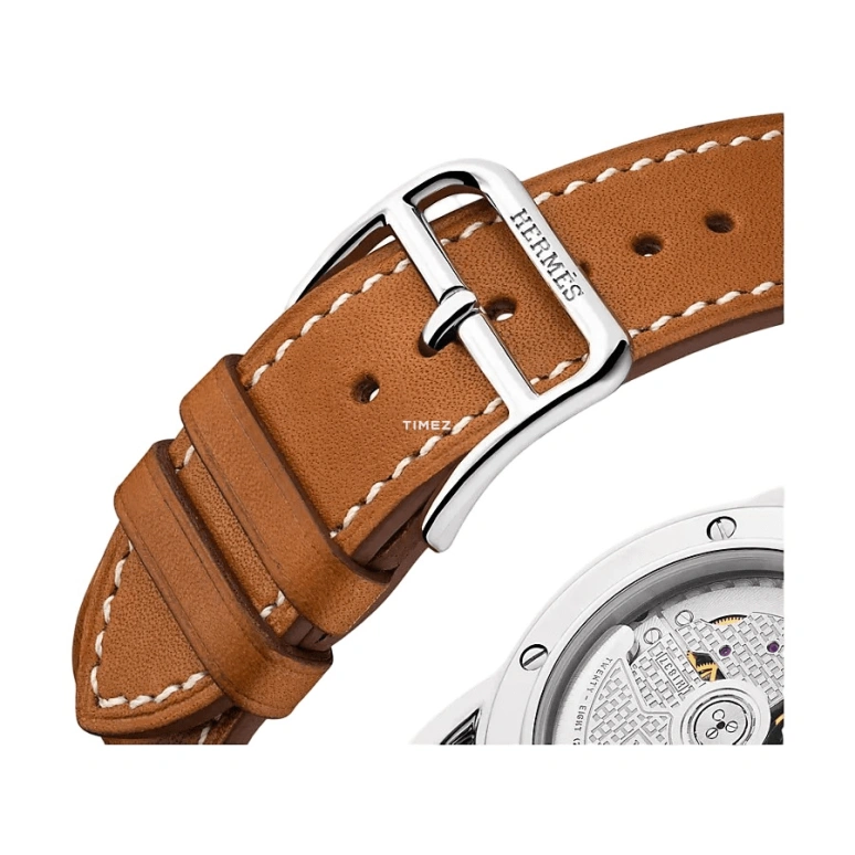 Hermès,Arceau 40mm,40mm,Stainless Steel,Silver White,Automatic,Day,50hours,W042349WW00