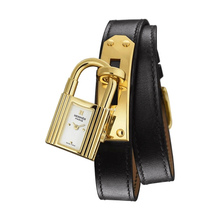 Hermès,Kelly 20x20mm,20x20mm,Stainless Steel,White,Quartz,Sapphire,Other,W023696WW00