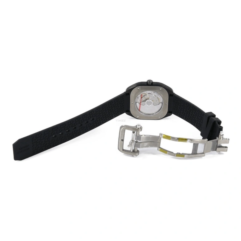 Hermès,Hermès H08 39x39mm,39x39mm,Titanium Gold,Black,Automatic,Day,50hours,W049428WW00
