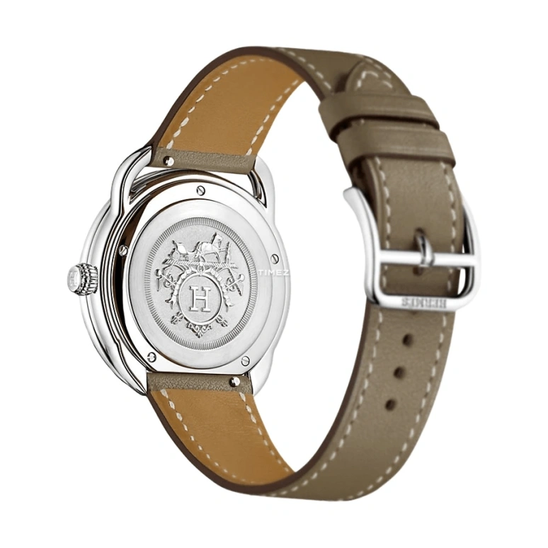 Hermès,Arceau 36mm,36mm,Stainless Steel,White,Quartz,Sapphire,Crystal Glass,Round,W042943WW00