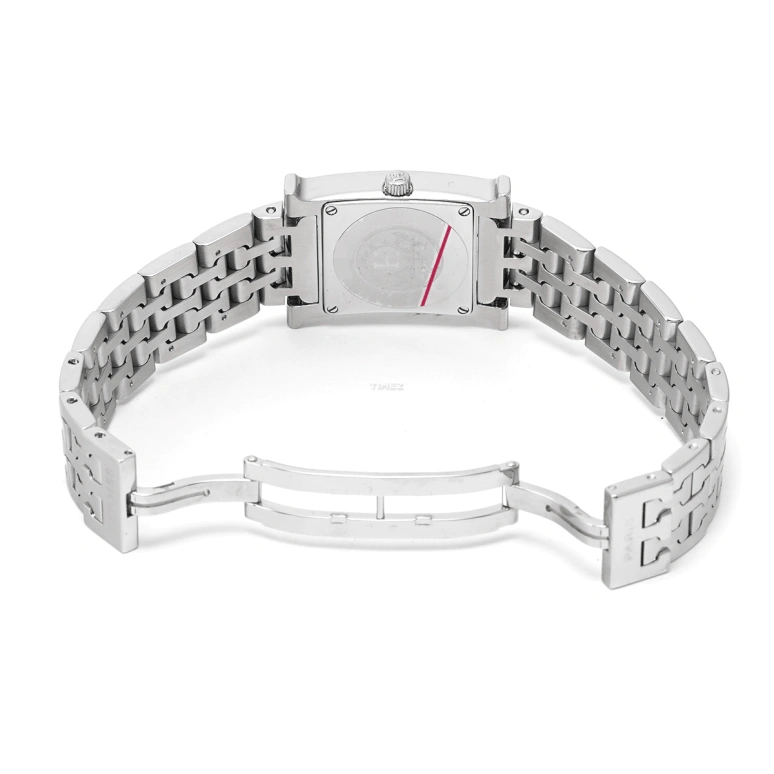 Hermès,H Hour 30x21mm,30x21mm,Stainless Steel,Silver White,Quartz,Sapphire,Crystal Glass,Round,HH1,HH1.210.260/4804