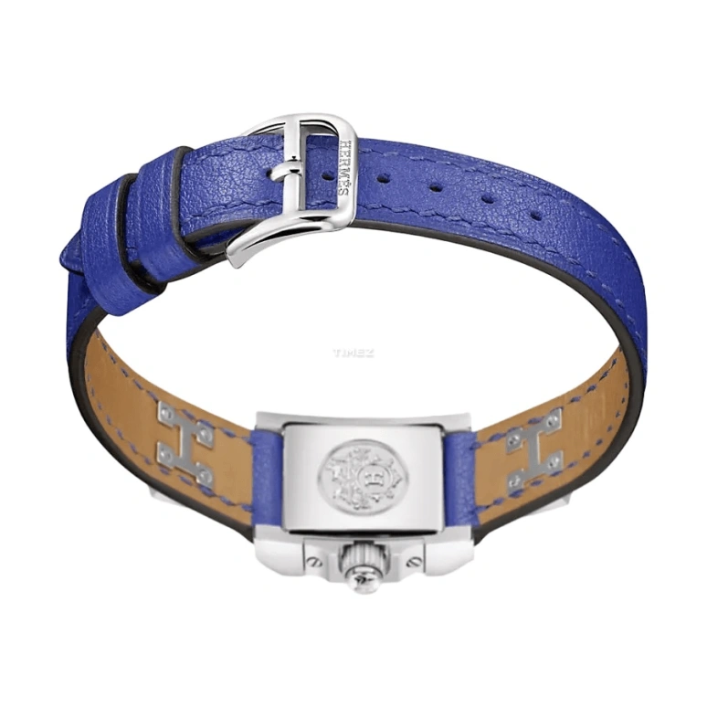 Hermès,Médor 16x16mm,16x16mm,Stainless Steel,Silver White,Quartz,Sapphire,Crystal Glass,Square,W041259WW00