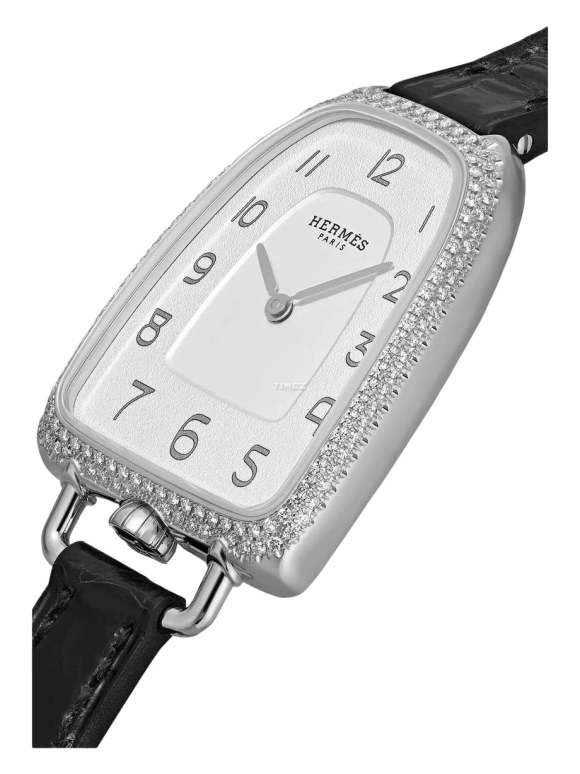 Hermès,Galop D'Hermès 40.80mm,40.80mm,Stainless Steel,Silver White,Quartz,Sapphire,Other,W047886WW00