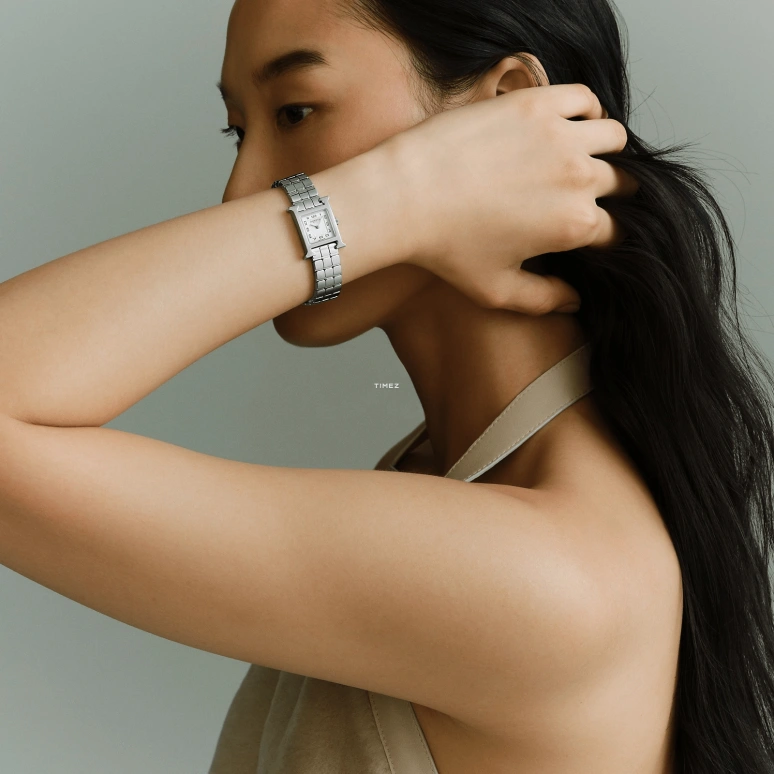 Hermès,Heure H 21x17mm,21x17mm,Stainless Steel,White,Quartz,Sapphire,Crystal Glass,Square,W054117WW00