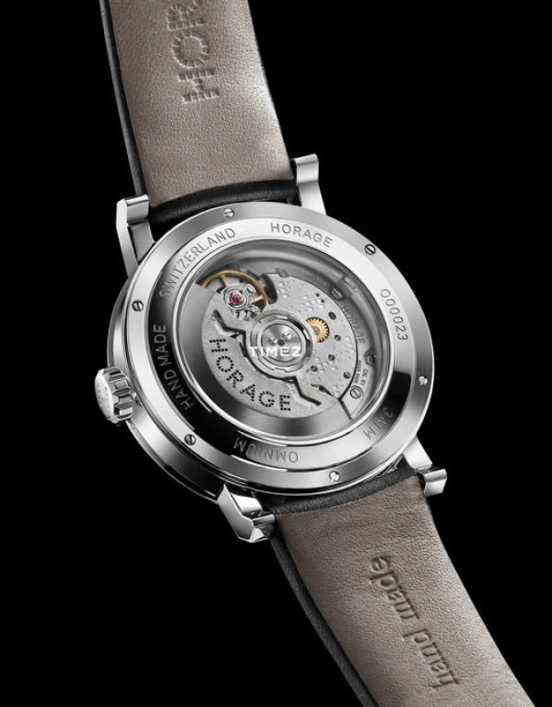 Horage,Omnium 40mm,40mm,Stainless Steel,Stainless Steel,Grey,Automatic,Day,Sapphire,Crystal Glass,005,005-ss-s-002
