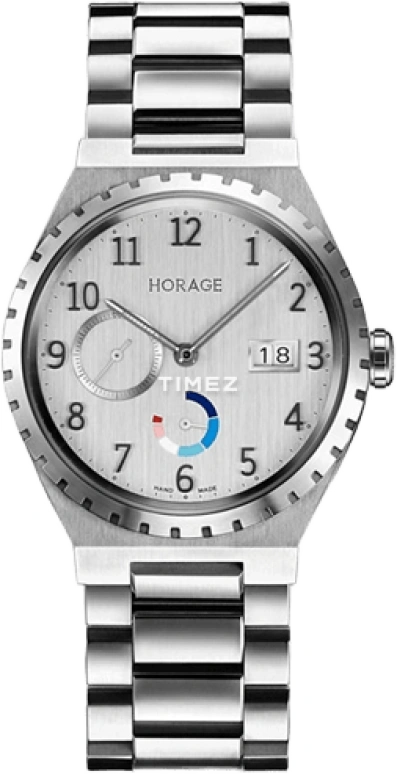 Horage,Autark 39mm,39mm,Titanium,Silver,Automatic,Day,Sapphire,Crystal Glass,002,002-ti-b-006