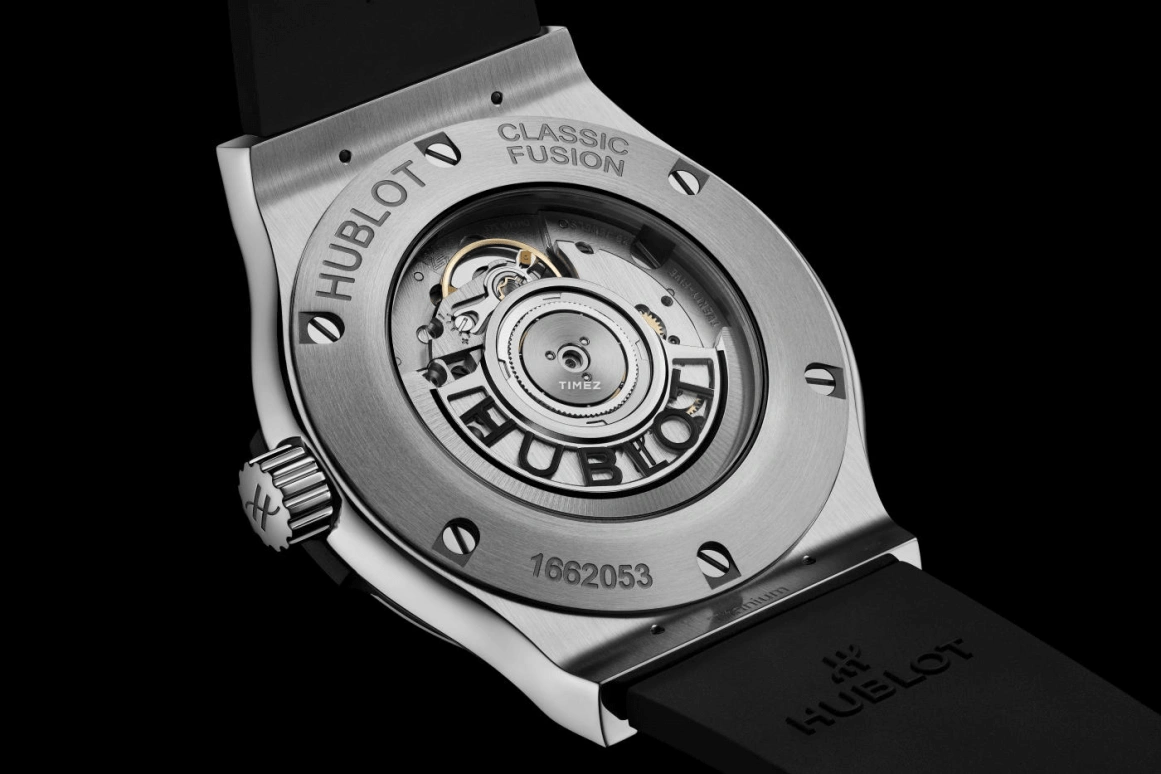 Hublot,Classic Fusion 42mm,42mm,Titanium,Black,Day,Sapphire,Crystal Glass,Round,542,542.NX.1270.RX.MDM