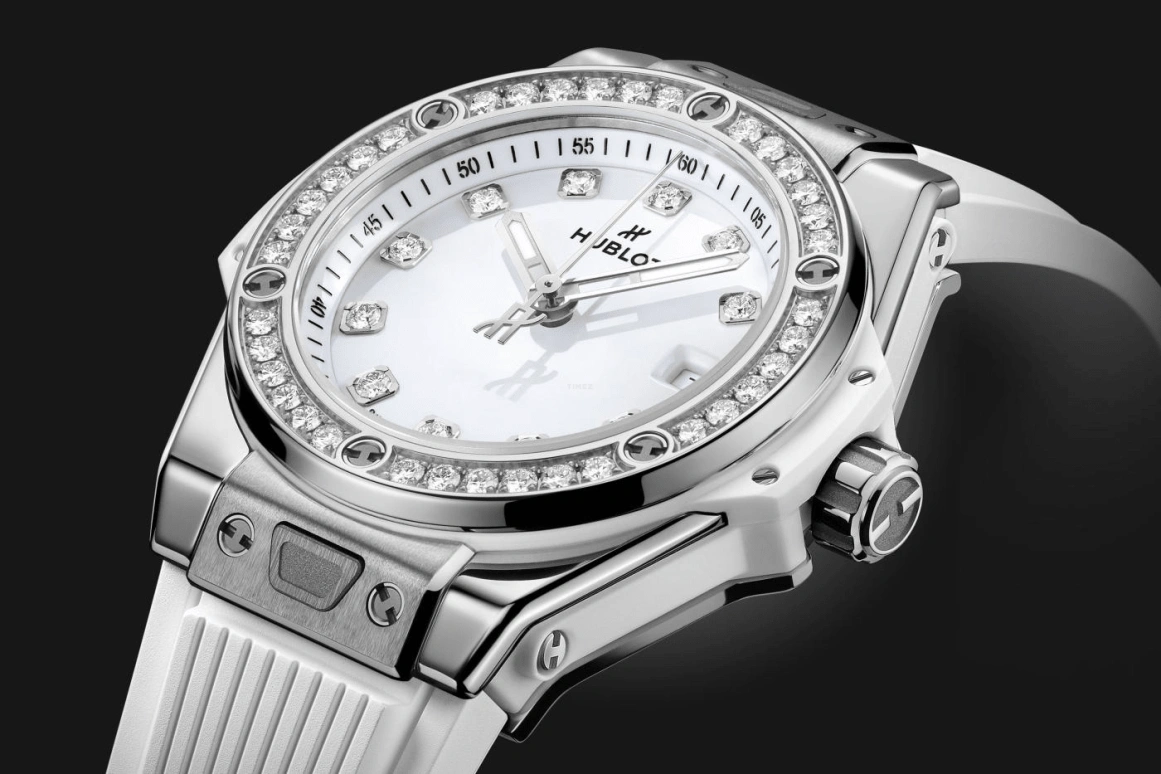 Hublot,Big Bang 33mm,33mm,Stainless Steel,White,Automatic,40hours,In-house Caliber,485,485.SE.2210.RW.1204