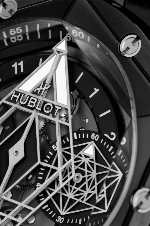 Hublot,Big Bang 45mm,45mm,Ceramic,Black,Grey,Automatic,Chronograph,Day,Flyback,418,418.CX.1107.RX.MXM22