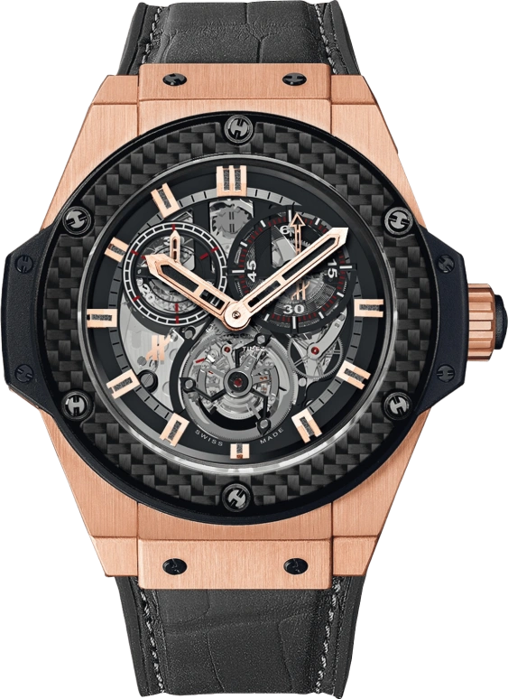 Hublot,King Power 48mm,48mm,Rose Gold,Black,Handwound,120hours,In-house Caliber,704,704.OQ.1138.GR