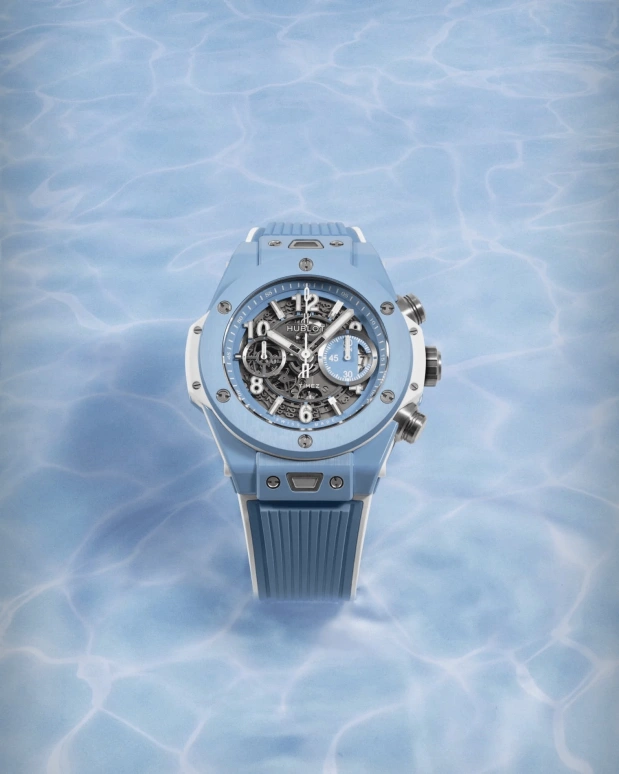 Hublot,Big Bang 45mm,45mm,Ceramic,Blue,Automatic,Chronograph,Day,Flyback,Retrograde,72hours,In-house Caliber,411,411.EX.5120.NR