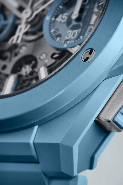 Hublot,Big Bang 42mm,42mm,Ceramic,Sky Blue,Blue,Automatic,72hours,In-house Caliber,451,451.EX.5120.EX