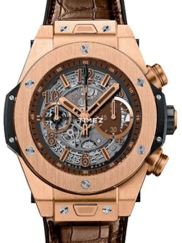 Hublot,Big Bang 45mm,45mm,Rose Gold,Skeleton,Automatic,Chronograph,Day,411,411.OX.3180.LR