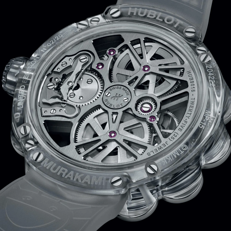 Hublot,MP 42mm,42mm,Sapphire,Skeleton,Handwound,150hours,In-house Caliber,915,915.JX.4802.RT.1199