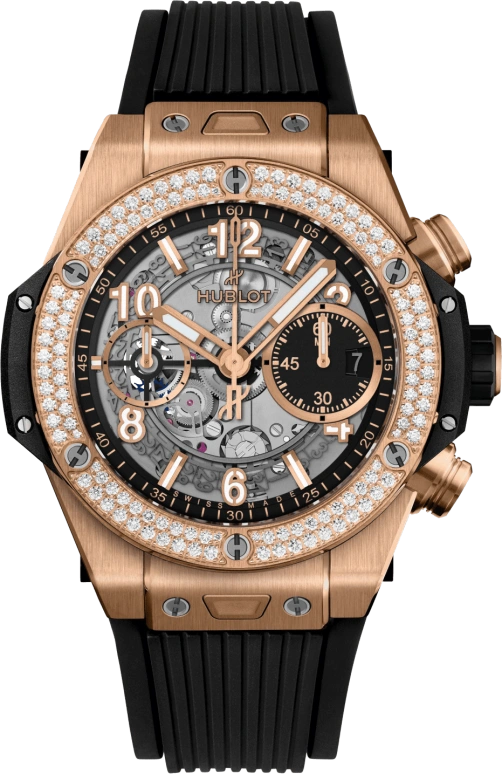 Hublot,Big Bang 42mm,42mm,KING GOLD,Black,Automatic,72hours,In-house Caliber,441,441.OX.1181.RX.1104