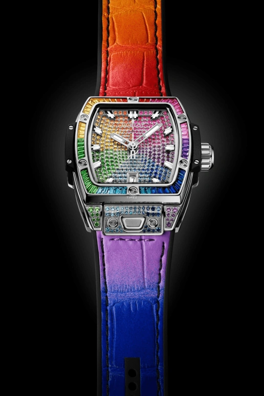 Hublot,Spirit of Big Bang 32mm,32mm,Stainless Steel,Multi-Color,Automatic,Day,40hours,682,682.SX.9900.LR.0999
