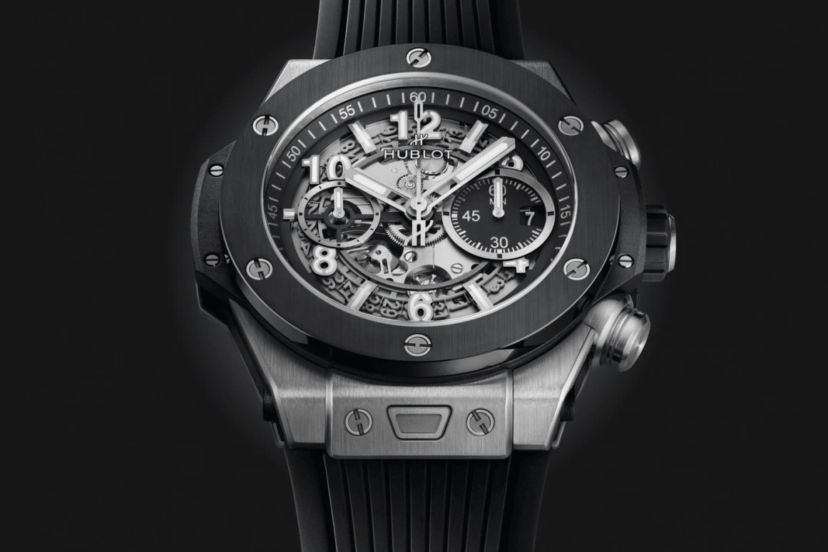 Hublot,Big Bang 44mm,44mm,Titanium Gold,Black,Automatic,72hours,In-house Caliber,421,421.NM.1170.RX