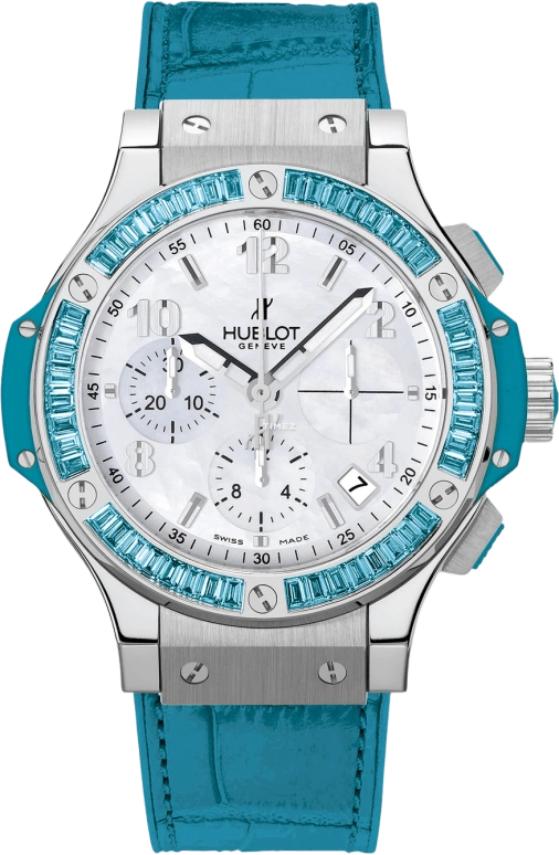Hublot,Big Bang 41mm,41mm,Stainless Steel,White,Sapphire,Crystal Glass,Open,341,341.SL.6010.LR.1907