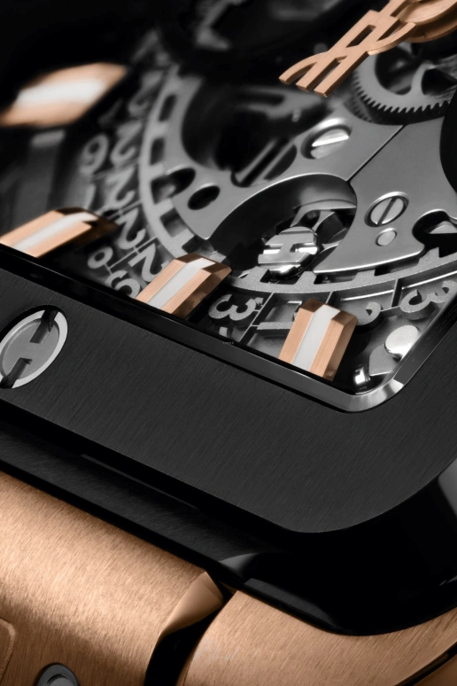 Hublot,Square Bang 42mm,42mm,KING GOLD,Automatic,72hours,In-house Caliber,821,821.OM.0180.RX