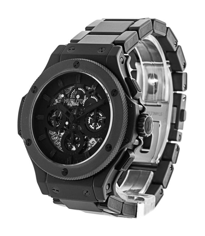 Hublot,Big Bang 44mm,44mm,Ceramic,Black,Automatic,Chronograph,Day,311,311.CI.1110.CI