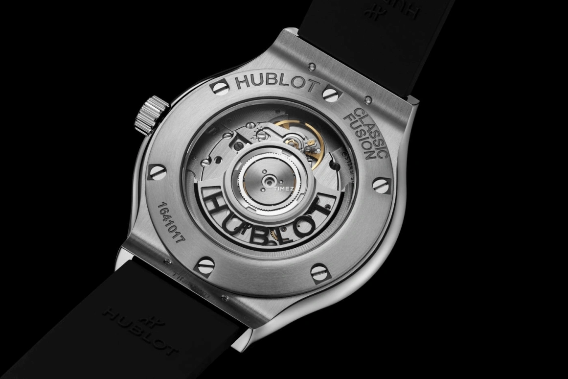 Hublot,Classic Fusion 38mm,38mm,Titanium,Black,Day,Sapphire,Crystal Glass,Round,565,565.NX.1270.RX.MDM