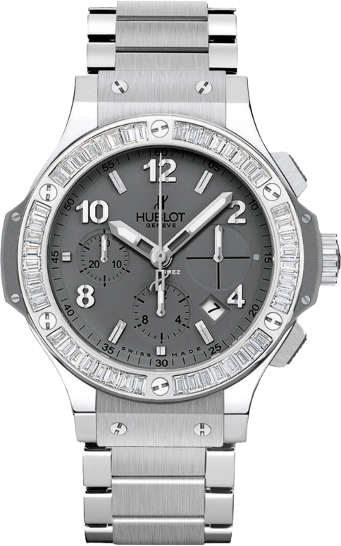 Hublot,Big Bang 41mm,41mm,Stainless Steel,Gunmetal Gray,Automatic,42hours,In-house Caliber,342,342.ST.5010.ST.1904