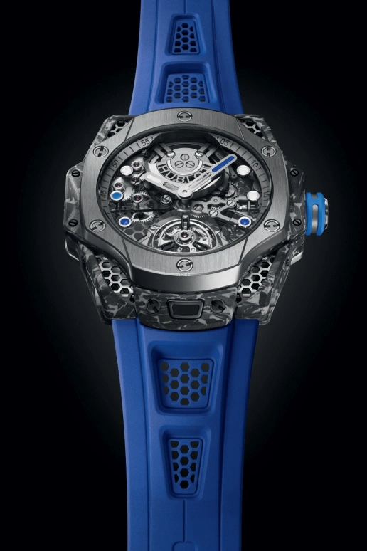 Hublot,Big Bang 44mm,44mm,Titanium,Carbon,Grey,Automatic,Tourbillon,72hours,428,428.NQ.0100.RX.SRA24