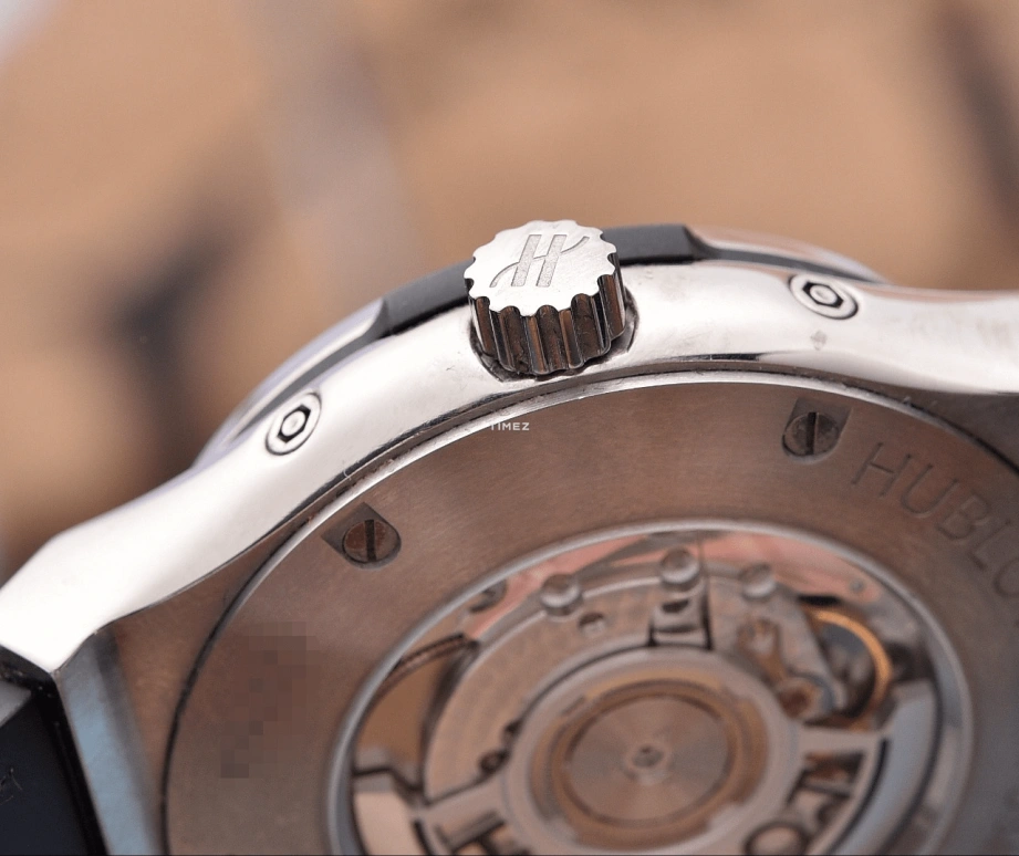 Hublot,Classic Fusion 45mm,45mm,Titanium Gold,Skeleton,Automatic,Moonphase,Month,Date,Day,42hours,In-house Caliber,517,517.NX.0170.LR.1704