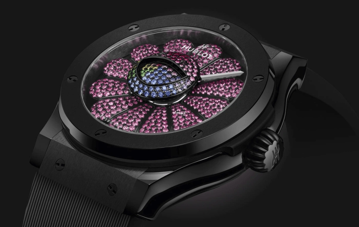 Hublot,Classic Fusion 45mm,45mm,Ceramic,Multi-Color,Pink,Automatic,Sapphire,Round,507,507.CX.9003.RX.TAK23