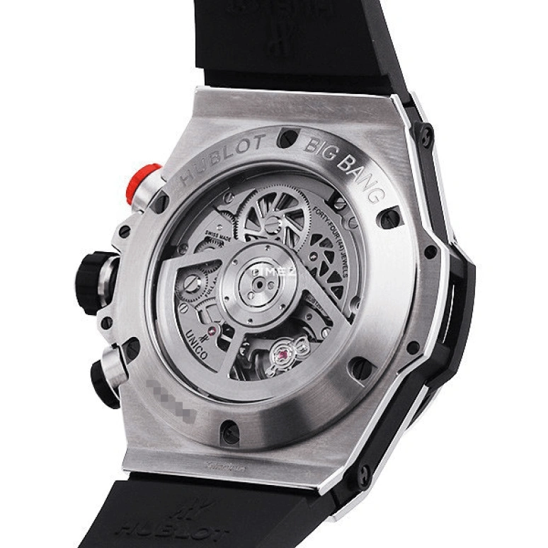Hublot,Big Bang 45mm,45mm,Titanium Gold,Black,Automatic,Chronograph,Power Reserve Indicator,Flyback,Retrograde,In-house Caliber,Sapphire,Crystal Glass,413,413.NM.1127.RX