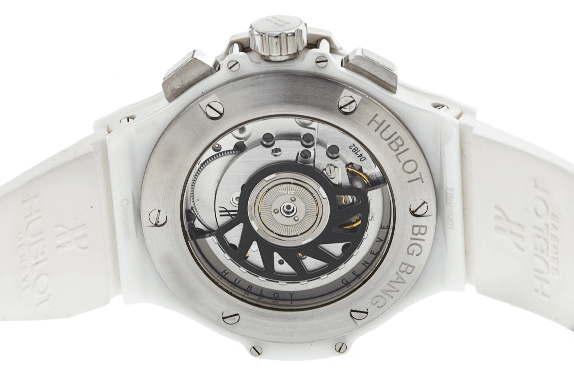 Hublot,Big Bang 41mm,41mm,Ceramic,White,Automatic,Chronograph,Day,341,341.CL.230.RW.114