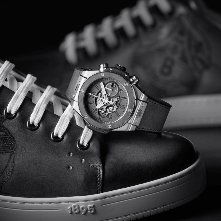Hublot,Big Bang 44mm,44mm,Titanium Gold,Grey,Silver,Automatic,72hours,In-house Caliber,421,421.NX.0500.VR.BER21