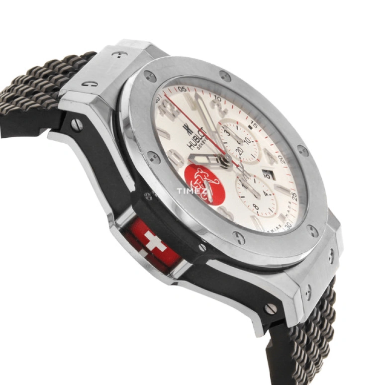 Hublot,Big Bang 44mm,44mm,Stainless Steel,White,Automatic,Chronograph,Day,301,301.SX.230.RX.ASF02