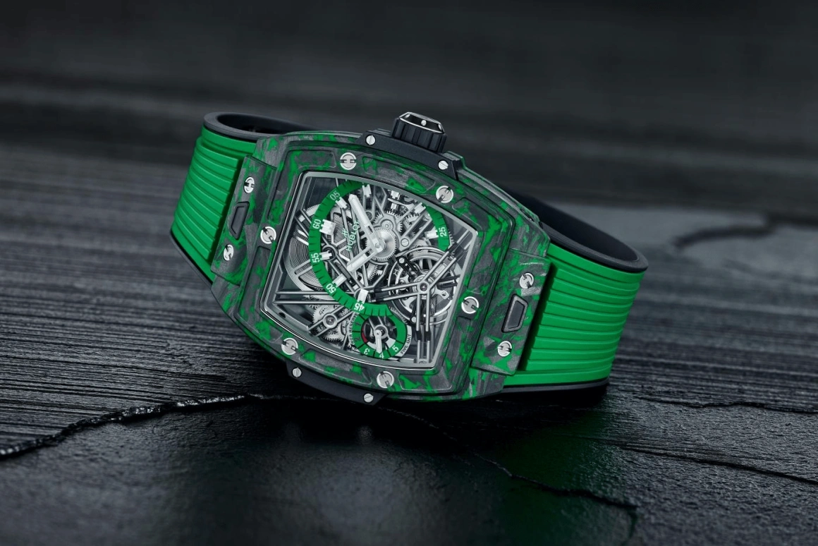Hublot,Spirit of Big Bang 42mm,42mm,Fiber Glass,Carbon,Handwound,115hours,In-house Caliber,645,645.QG.5217.RX