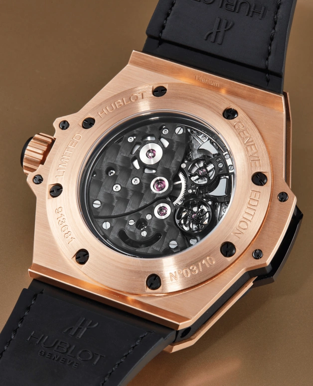 Hublot,King Power 48mm,48mm,Rose Gold,Black,Handwound,120hours,In-house Caliber,704,704.OQ.1138.GR