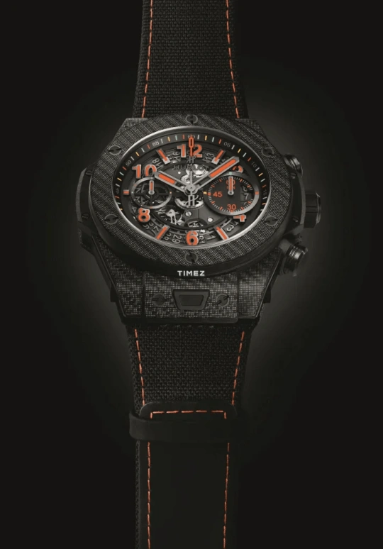Hublot,Big Bang 45mm,45mm,Carbon,Black,Skeleton,Automatic,Chronograph,Day,411,411.YT.1199.NR.BBE18