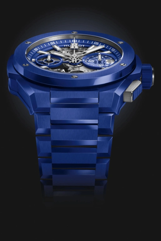 Hublot,Big Bang 42mm,42mm,Ceramic,Blue,Automatic,72hours,In-house Caliber,451,451.EX.5129.EX