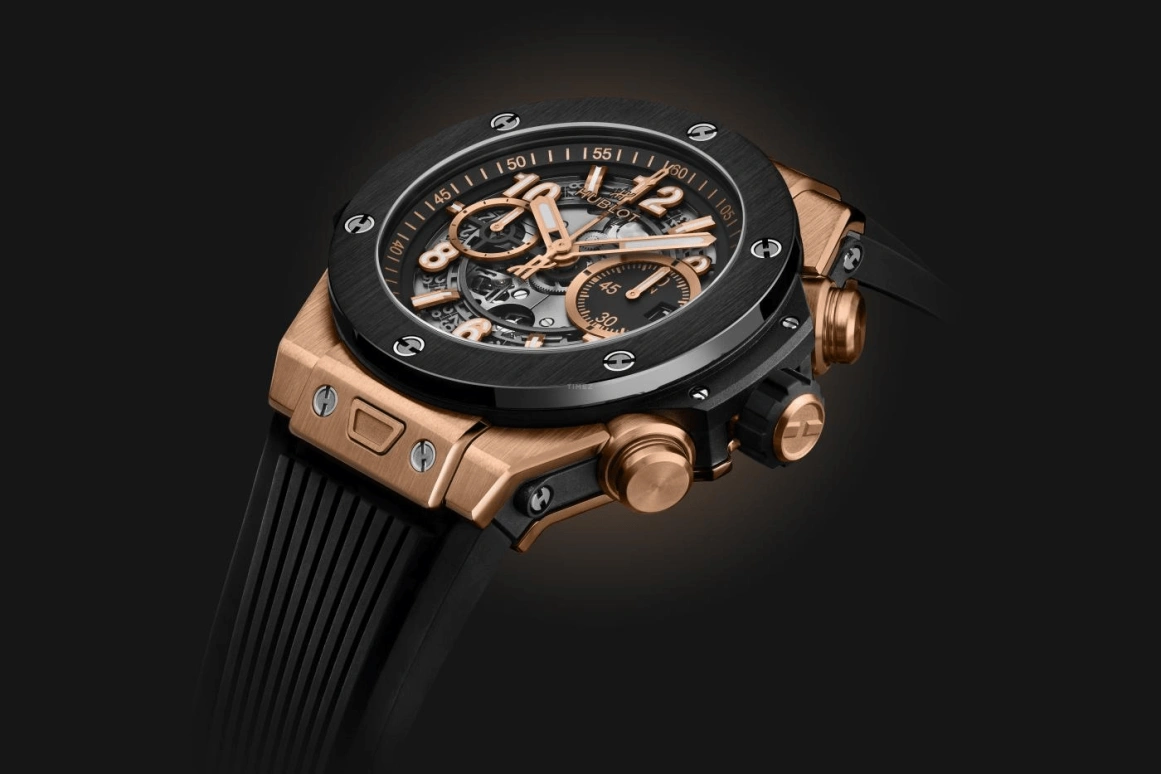 Hublot,Big Bang 44mm,44mm,KING GOLD,Black,Automatic,72hours,In-house Caliber,421,421.OM.1180.RX