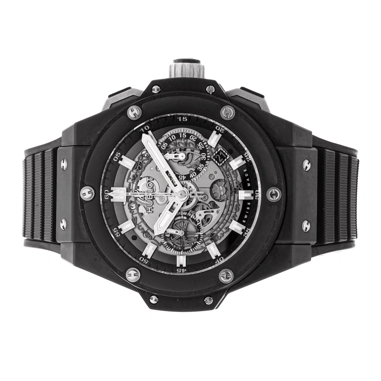 Hublot,King Power 48mm,48mm,Ceramic,Skeleton,Automatic,Chronograph,Day,701,701.CI.0170.RX